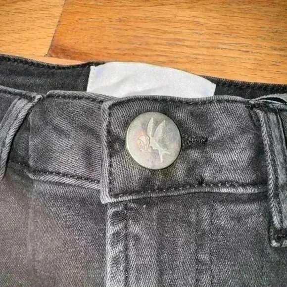 One Teaspoon 2020 Black Swan Denim Mini Skirt NWT Size: 24 - Picture 6 of 10